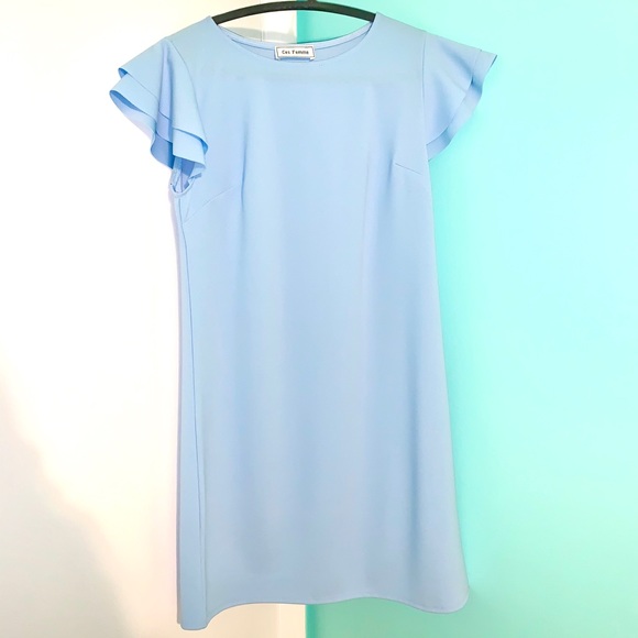 NWOT The Mint Julep Boutique Baby Blue Dress - Picture 4 of 5